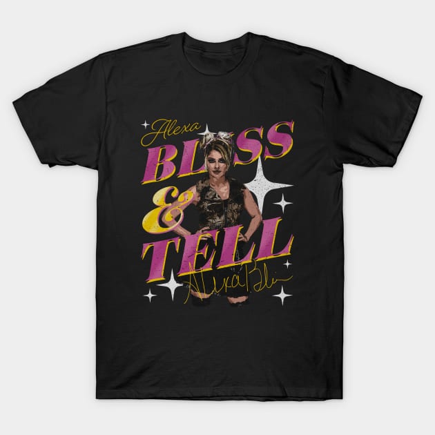 Alexa Bliss Bliss & Tell T-Shirt by MunMun_Design